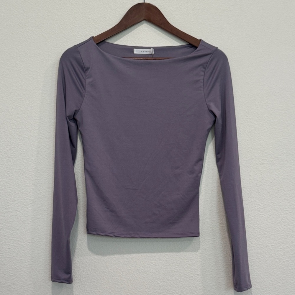 Lush Lavender Long Sleeve Top